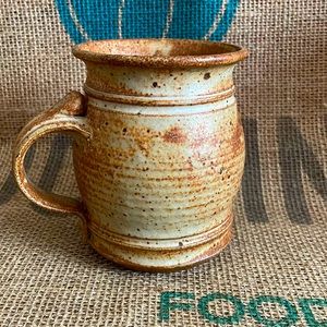 Stonewear ceramic mug - 1970's pottery